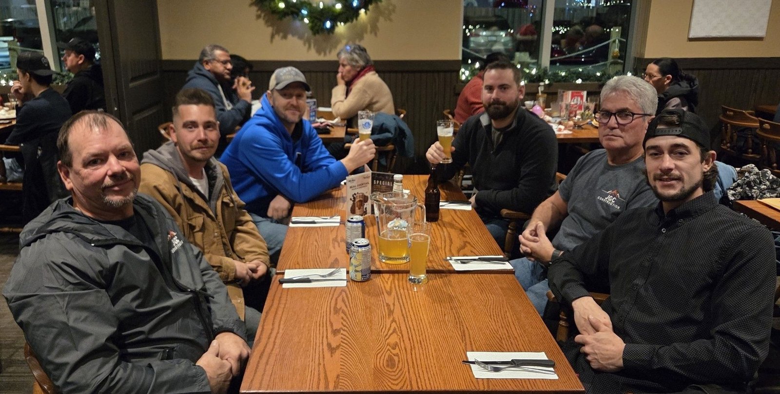 JGC Construction team on site