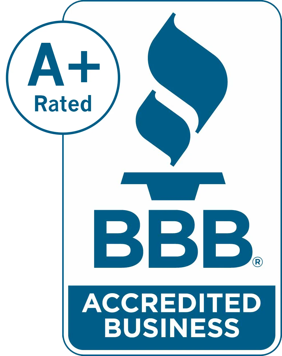 BBB A+ accredited business
